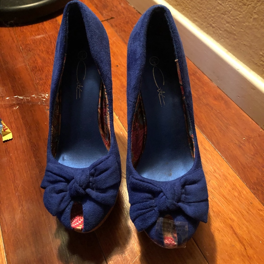 My Blue Suede Shoes